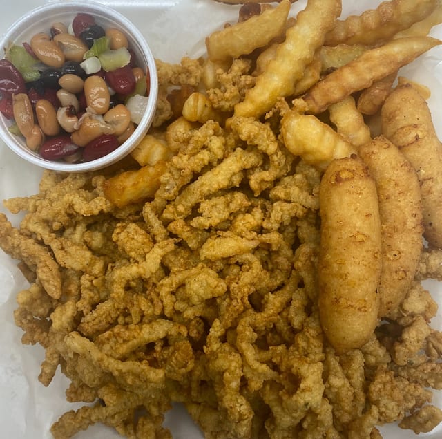 Crispy Clam Strips.