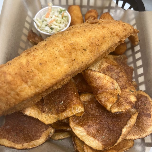 Whiting Plate Lunch.