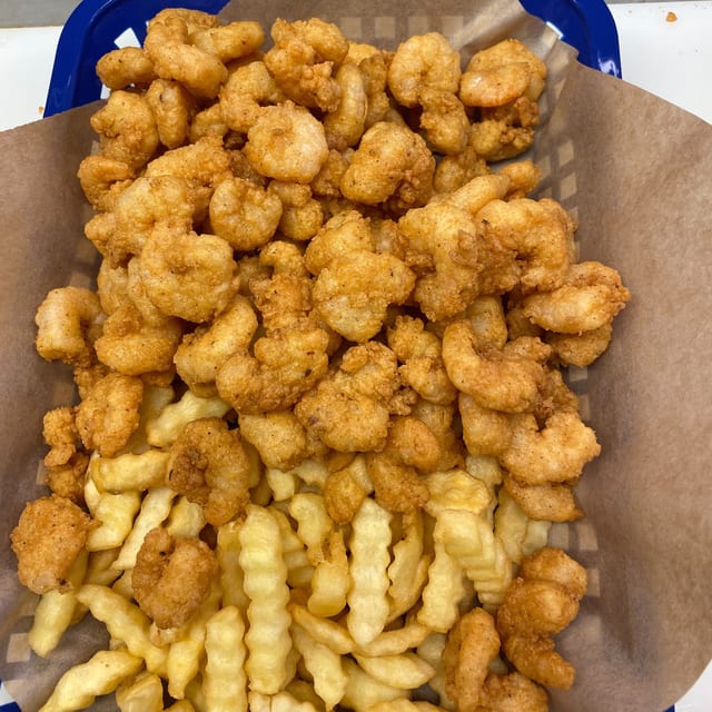 Popcorn Shrimp.
