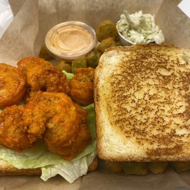 Shrimp Sandwich.