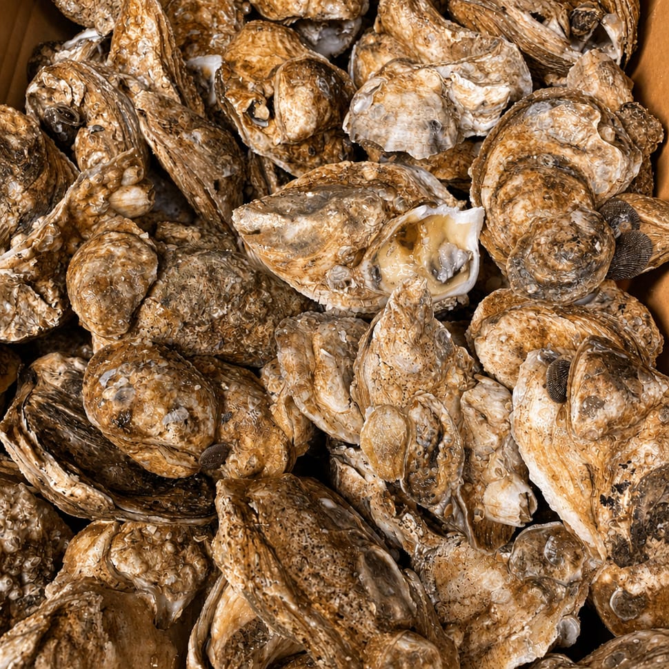 Oysters in the Shell Dozen.