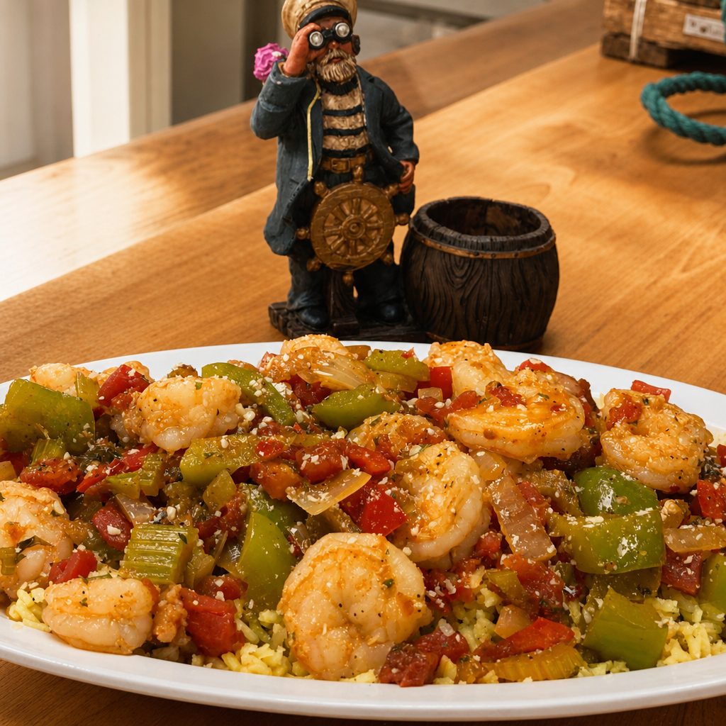 Shrimp Creole.